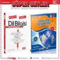 Apotemi Analitik Geometri ve AKM Dil Bilgisi Soru Bankası Seti 2 Kitap