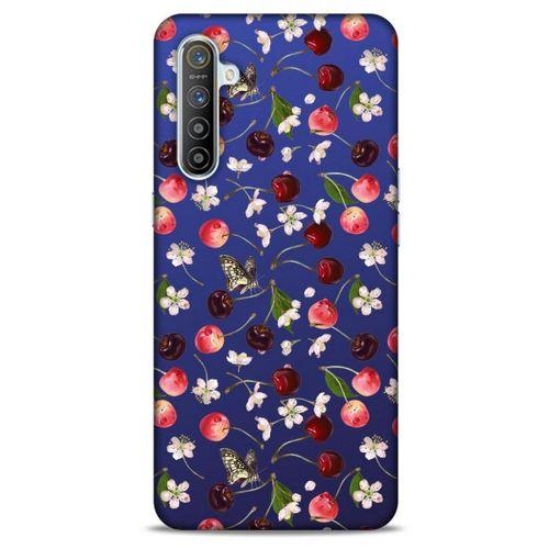Frutix Kiraz 02 Oppo Realme XT Kılıf Desenli Silikon