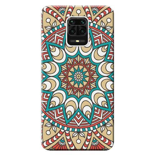 Xiaomi Redmi Note 9 Pro Kılıf Dekoratif Geometrik Vektörel Baskılı Esnek TPU Silikon