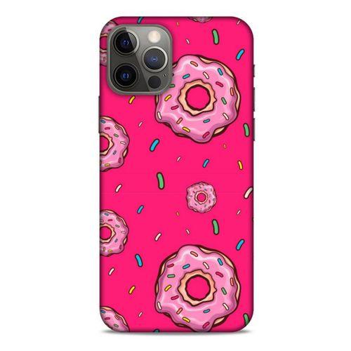 Apple iPhone 12 Pro Uyumlu Kılıf Pembe Delisi (28) Arka Kapak Donut
