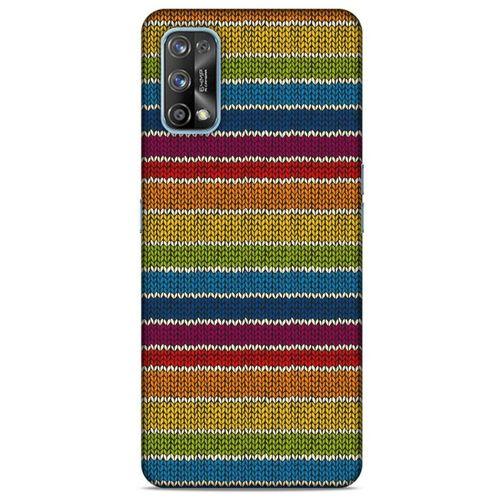Kazak (1) Desenli Silikon Kapak Oppo Realme 7 Pro Kılıf