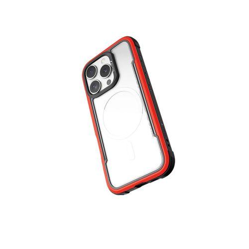 Apple iPhone 16 Pro Kılıf M-safe Şarj Özellikli Airbagli Raptic Shield Serisi Şeffaf Arka Yüzey Kapak