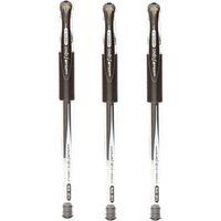 UNİBALL SİGNO NEEDLE ( 0.38 ) İĞNE UÇLU JEL KALEM KAHVESİYAH ( Üç Adet )