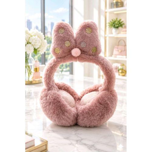 Monalisa Home Lüks Renkli Figürlü Peluş Kulaklık