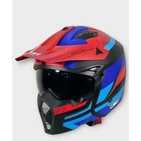 Kask Fullface X1 Seul Track Sway Siyah-Kırmızı-Mavi XXL