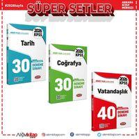 Data Yayınları 2026 KPSS Tarih Coğrafya ve Vatandaşlık Deneme Seti 3 Kitap