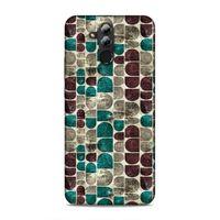 Huawei Mate 20 Lite Uyumlu Kılıf Romans (36) Glitter Kılıf Kahverengi