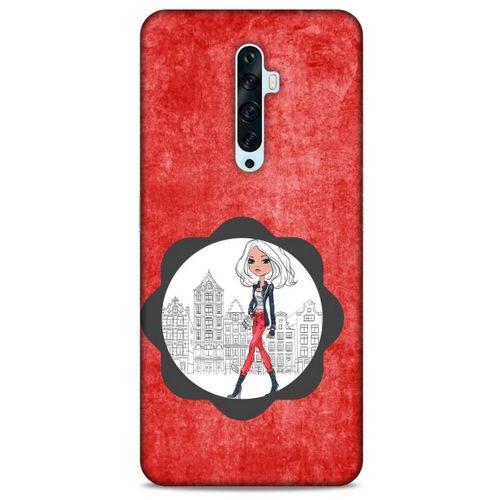 Sokak Modası 96 Oppo Reno 2z Kılıf Desenli Silikon