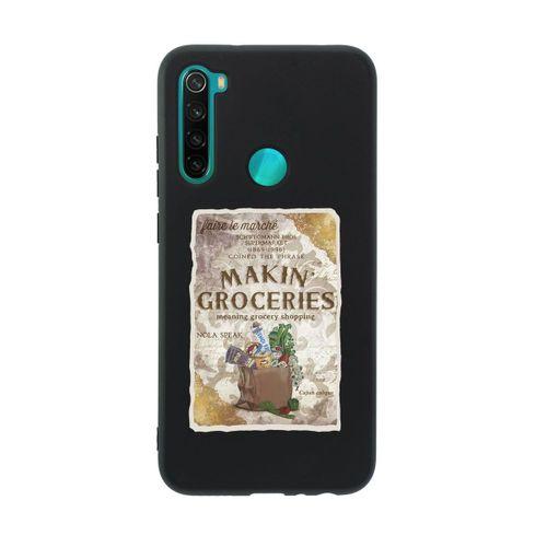 Xiaomi Redmi Note 8 Makin Groceries Premium Silikonlu Telefon Kılıfı