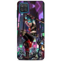 Samsung Galaxy A12 Uyumlu Kılıf Harley Quinn (29) Arka Koruma Kılıfı Koyu haki