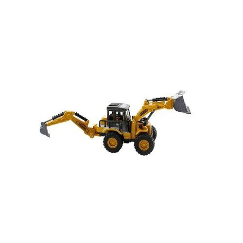 Eğitici Oyuncak SZT-8881 SÜRTMELİ 1 55 METAL İNŞAAT ARACI KAZICI YÜKLEYİCİ
