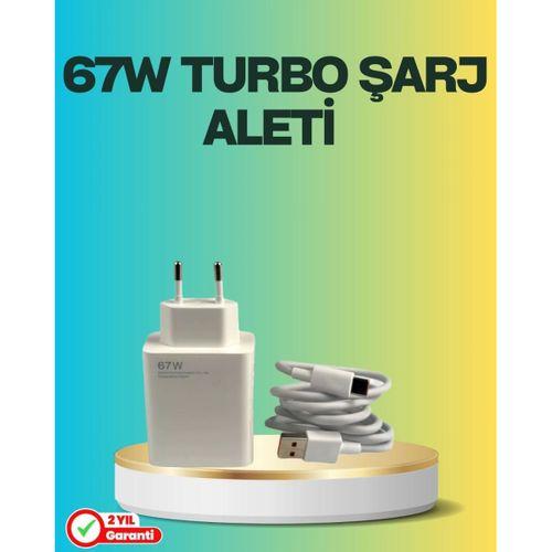67 Watt Type C Turbo Şarj Seti