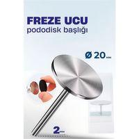 Modacar 20 mm Pododisk Başlığı - Pododisk Freze Ucu Profesyonel Paslanmaz Çelik