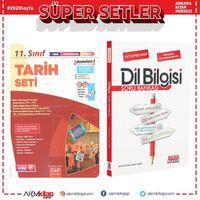 Çap Yayınları 11. Sınıf Tarih Anadolu Seti ve AKM Dil Bilgisi Soru Bankası Seti 2 Kitap
