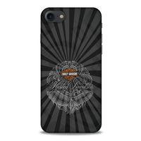 Apple Iphone 8 Uyumlu Kılıf Motorsiklet (40) Fit Silikon Kılıf Harley