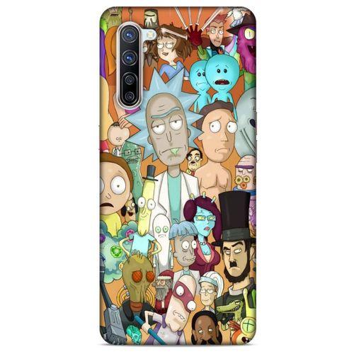 Oppo Reno 3 Pro 5g Uyumlu Kılıf Rick And Morty (35) Fit Design Kılıf Cop Rick