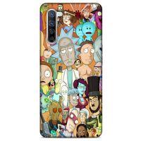 Oppo Reno 3 Pro 5g Uyumlu Kılıf Rick And Morty (35) Fit Design Kılıf Cop Rick