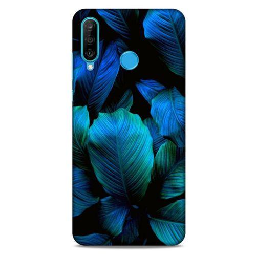 Lopard Huawei P30 Lite Uyumlu Kılıf Bahar (7) Telefon Kılıfı Okyanus Mavi