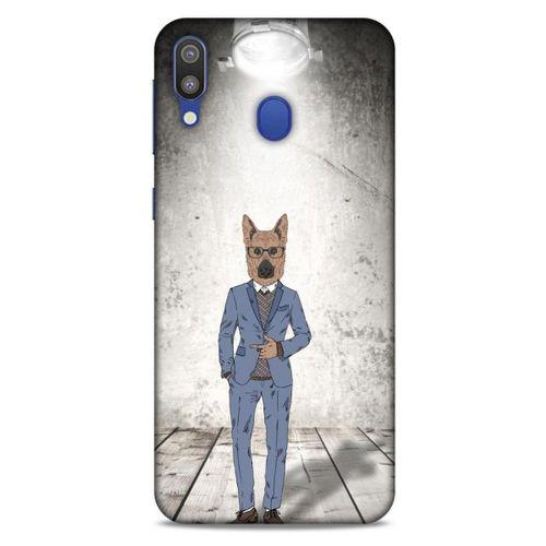 Samsung Galaxy M20 Kılıf Köpek Kıyafetleri (9) Kılıf Alman Kurdu Süveter