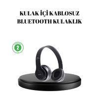 Bluetooth 5 0 Kablosuz Kulaklık – Extra Bass, Tf Kart Desteği, 3 5mm Aux Girişli