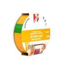 Her Bant Çift Taraflı Bant 24Mmx25Mt - 3 adet