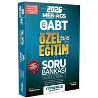 2026 ÖABT MEB AGS Özel Eğitim Öğretmenliği Soru Bankası Yönerge