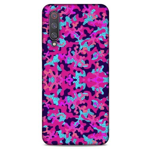 Xiaomi Mi 9 Uyumlu Kılıf Pembe Delisi (33) Hybrid Kılıf Kamuflaj