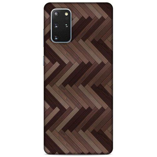 Lopard Samsung Galaxy S20 Plus Uyumlu Kılıf Wood'X (33) Hybrid Kılıf Baskılı