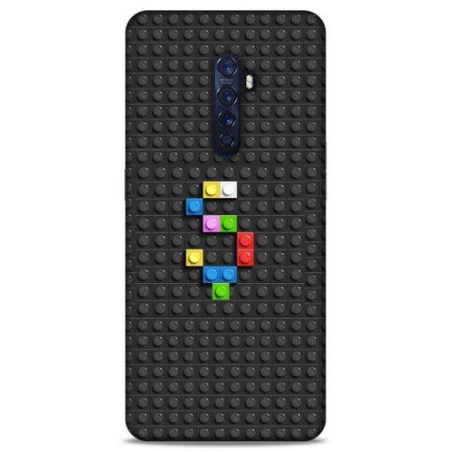 Lopard Oppo Reno 2 Uyumlu Kılıf BloX (31) TPU Kılıf Ş Harfi