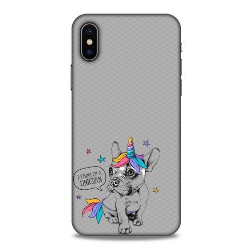 Animax Unicorn Dog Apple iPhone XS Kılıf Desenli Silikon