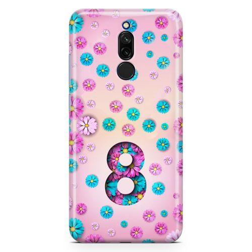 Xiaomi Redmi 8 Kılıf Kadınlar Günü Arka Kapak Koruma Desenli Full Koruyucu
