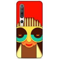 Lopard Xiaomi Mi 10 Pro Uyumlu Kılıf Soyut Sanat (5) Baskılı Koruma Kabı