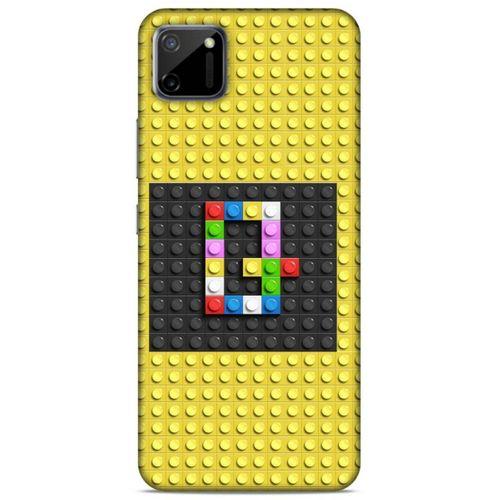 Lopard Oppo Realme C11 Uyumlu Kılıf BloX (38) Neo Hybrid Kılıf Q Harfi