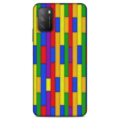 Lopard Xiaomi Poco M3 Uyumlu Kılıf Wood'X (23) Ultra Koruma Kılıfı Baskılı