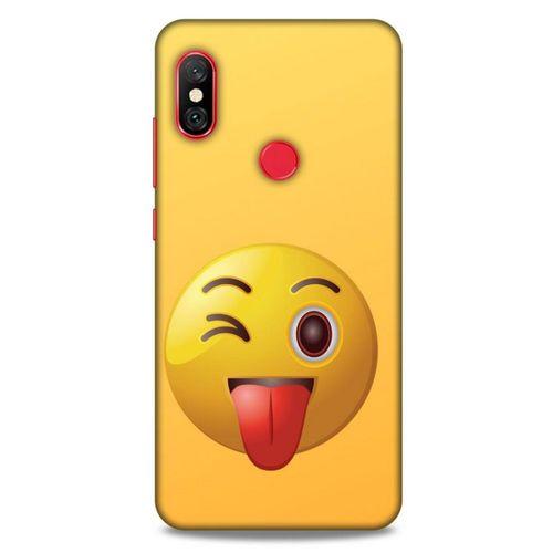 Emojix (42) Xiaomi Redmi Note 6 Pro Kılıf Silikon Kapak Desenli