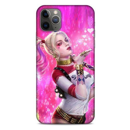 Apple Iphone 11 Pro Max Uyumlu Kılıf Harley Quinn (4) Koruma Kılıfı Fuşya