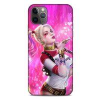 Apple Iphone 11 Pro Max Uyumlu Kılıf Harley Quinn (4) Koruma Kılıfı Fuşya