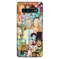 Samsung Galaxy S10 Uyumlu Kılıf Rick And Morty (35) Fit Design Kılıf Cop Rick