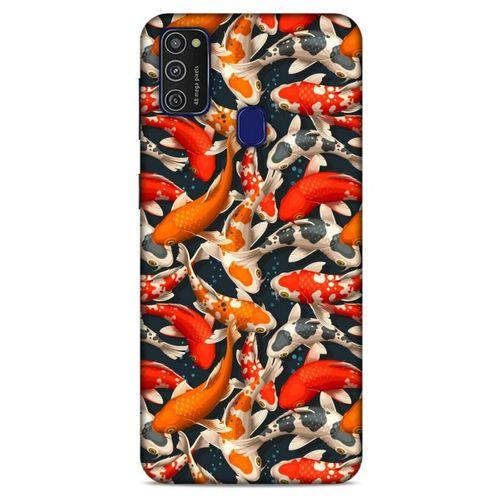 Samsung Galaxy M21 Kılıf Japonya (47) Crystal Flex Kılıf Japon Balıkları Nemo