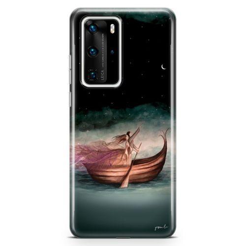 Huawei P40 Pro Kılıf Bakbize Arka Kapak Koruma Desenli Full Koruyucu