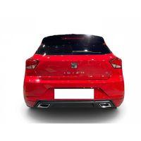 Seat İbiza Uyumlu Difüzör Çift Egsoz Görünümlü Mat Siyah 2017-2019 Parça