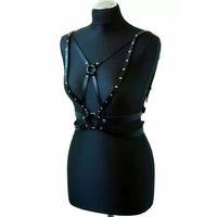 Seksi Deri Göğüs Harness - Brf909