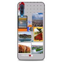 Lopard Samsung Galaxy A50 Uyumlu Kılıf Şehirli ※ (40) Kırşehir Fit Silikon Kılıf