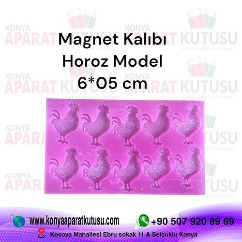 magnet kalıbı Horoz Model (yazılı)