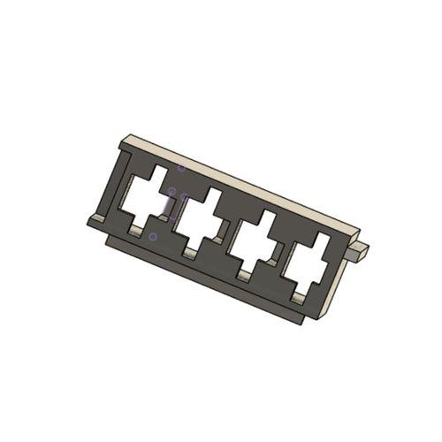 4 Yönlü Düz Krimp Konnektörü (Bu ürün Sadece Plastik parçadır - Almadan Önce Soru Sorabilirsiniz)