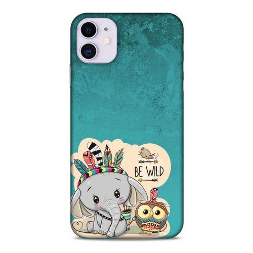 Animax Kızılderili Fil Baykuş Apple Iphone 11 Kılıf Desenli Silikon