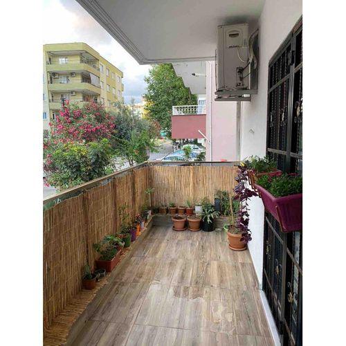 özgazi 80 Cm X 6 Metre Doğal Kamış Hasır Balkon Çiti