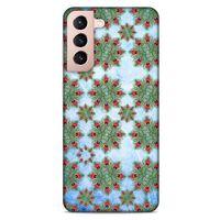 Lopard Samsung Galaxy S21 Uyumlu Kılıf Tüyler (24) Darbe Emici Kılıf