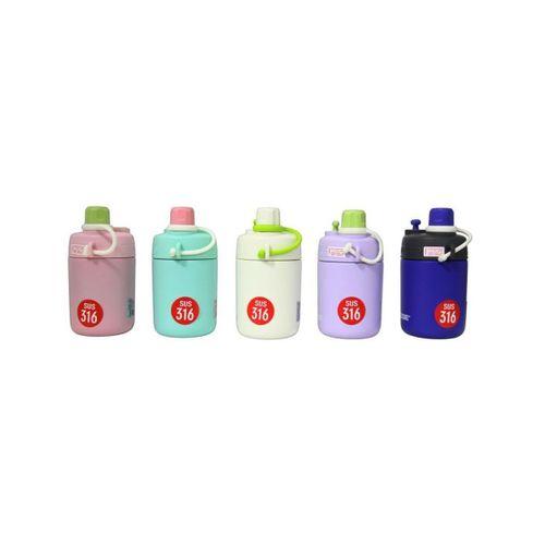 Dodge Çelik Termos Matara Çocuk 450Ml Beyaz