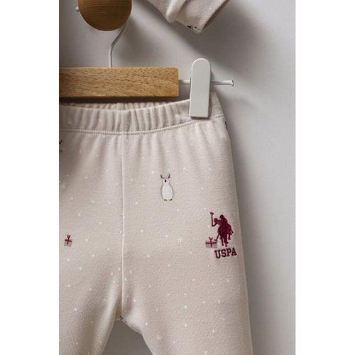 U.S. Polo Assn 2 li Takım USB2532 Bej